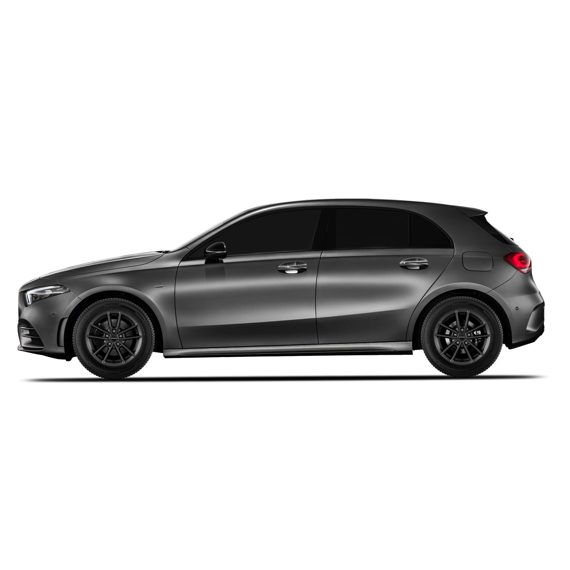 Mercedes A-Class with Borbet W rims