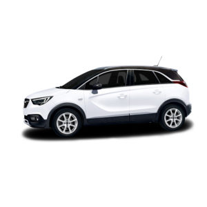 Opel Crossland X with BORBET LV4 wheel crystal silver