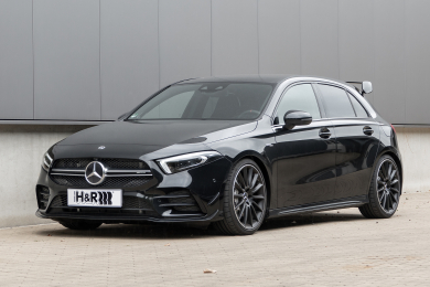 New Mercedes A35 AMG with H&R sport springs