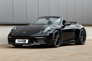 New Porsche 911 Type 992 with H&R Sport Springs