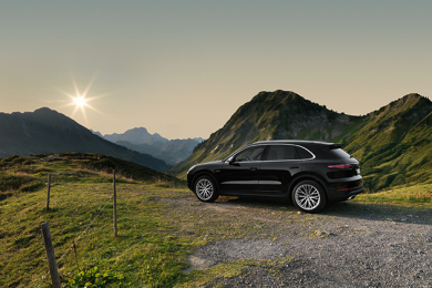 AEZ Panama wheels on the Porsche Cayenne