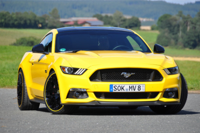 Ford Mustang on Schmidt Gambit wheel 21 inches