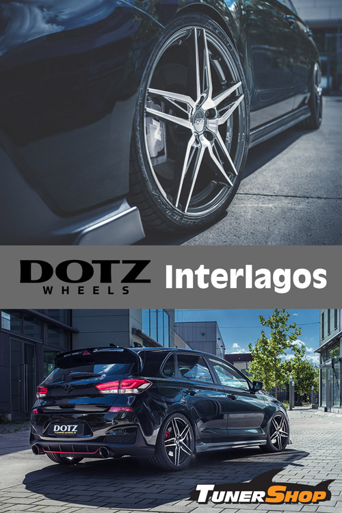 DOTZ Interlagos dark on Hyundai i30 N