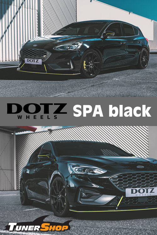 DOTZ Spa black wheel Ford Focus