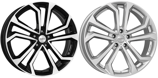 DEZENT TA wheel dark and silver